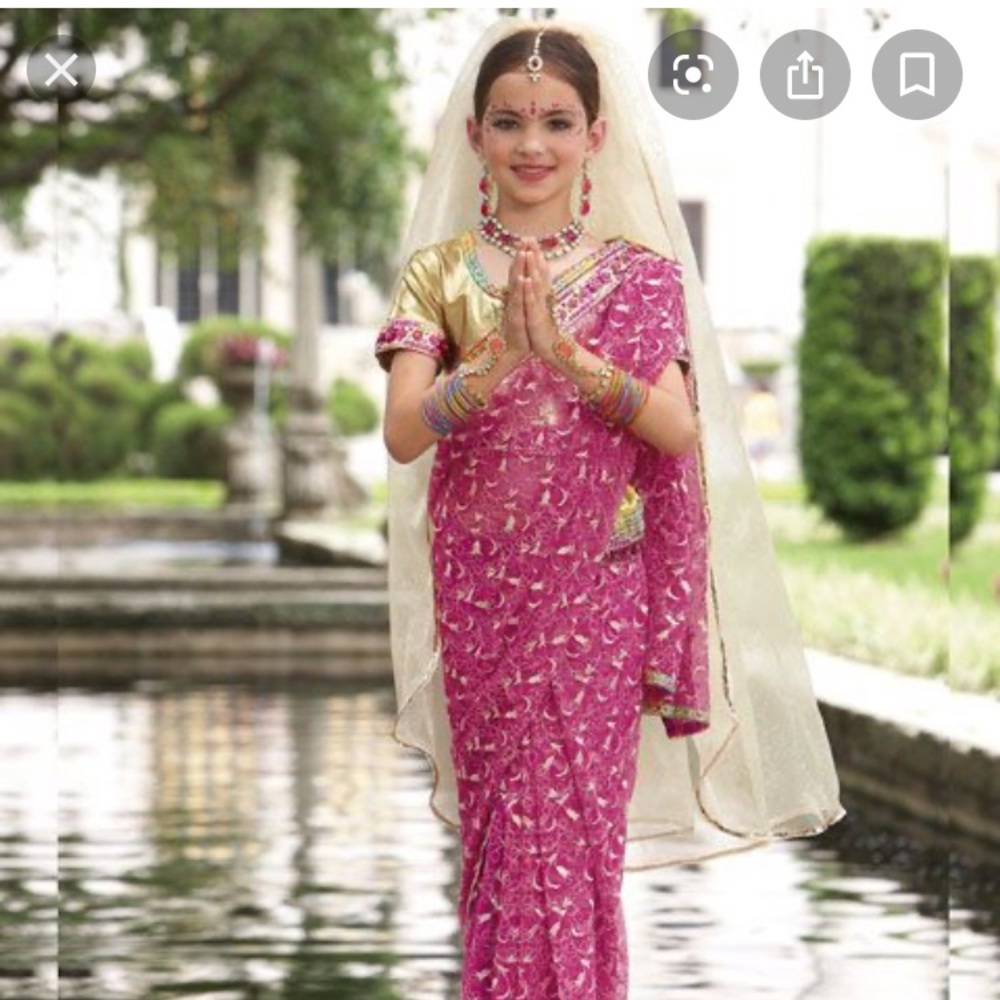 Chasing Fireflies Indian Saree